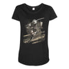 the weight of the world Maternity Scoop Neck T-shirt