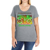 cosmic stereo Ladies Curvy T-Shirt