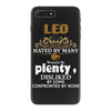 leo hated by many wanted by plenty disliked by some confronted by none iPhone 7 Plus Case