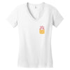 Heart Pocket Women's V-Neck T-Shirt