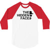 the hidden face 3/4 Sleeve Shirt