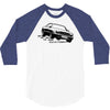 mercedes benz w126 3/4 Sleeve Shirt