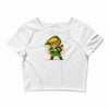 the legend of zelda Crop Top