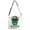 hulk smash Adjustable Strap Totes