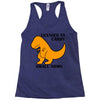 licensed to carry small arms Racerback Tank
