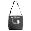 meow meaning Adjustable Strap Totes