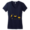 cat olympics Women's V-Neck T-Shirt