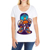 dj cool Ladies Curvy T-Shirt