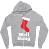 well hung Zipper Hoodie