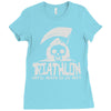 triathlon until death separate Ladies Fitted T-Shirt