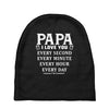 I Love you Papa Baby Beanies