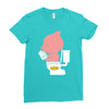 cha ching Ladies Fitted T-Shirt