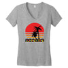 summer time Women's V-Neck T-Shirt