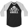 king of the grill 3/4 Sleeve Shirt