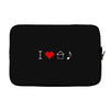 i love house music Laptop sleeve