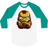 iron man stormtrooper mashup 1 3/4 Sleeve Shirt