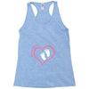 Custom baby girl name maternity design Racerback Tank