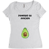 Powered By Avocado Women's Triblend Scoop T-shirt