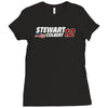 stewart colbert '12 Ladies Fitted T-Shirt