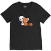 panda hug V-Neck Tee