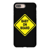 baby on board bumper sticker decal safety cute funny iPhone 8 Plus