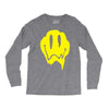 melting acid smiley face Long Sleeve Shirts