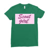 girl scout Ladies Fitted T-Shirt