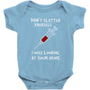 i was looking at your veins Baby Onesie