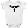 the crow Baby Bodysuit