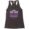 alzheimers awareness Racerback Tank