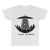 I want to Leave All Over Men's T-shirt