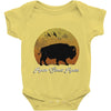 roam sweet roam slouchy Baby Onesie