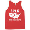 total solar eclipse 2017 Tank Top