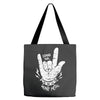 stand for heavy metal Tote Bags
