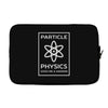 particle physics funny pun Laptop sleeve