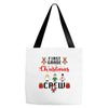 first grade christmas crew Tote Bags