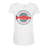 size does matter Maternity Scoop Neck T-shirt