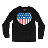 usa flag Long Sleeve Shirts