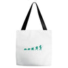 evolution of turtles Tote Bags