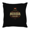 mordor dark ale Throw Pillow