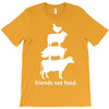 friends not food white T-Shirt