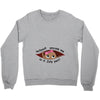 July Peeking Out Baby Girl Crewneck Sweatshirt