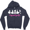 Squadgoals Princess Zipper Hoodie