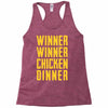 winner winner chicken dinner 2 Racerback Tank