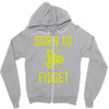 born to fidget Zipper Hoodie