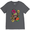 boba flower V-Neck Tee