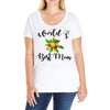 world's best mom Ladies Curvy T-Shirt
