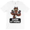 groot grow strong galaxy gym fitness mashup T-Shirt