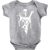 darth vader heavy metal Baby Onesie