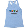 hello avengers Racerback Tank